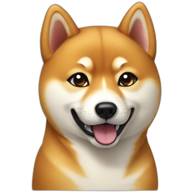 poppining shiba dog emoji