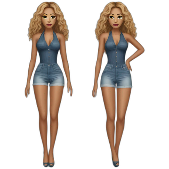 Beyoncé full body emoji