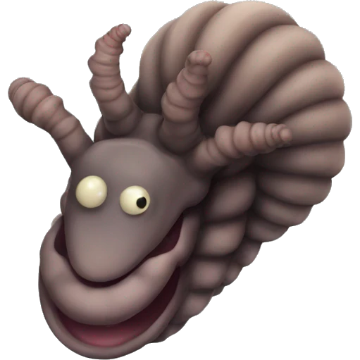 velvet worm emoji