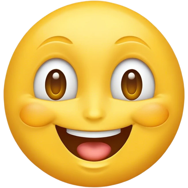 😃 Happy: This cheerful face is often used to show joy, happiness, or excitement.

 emoji