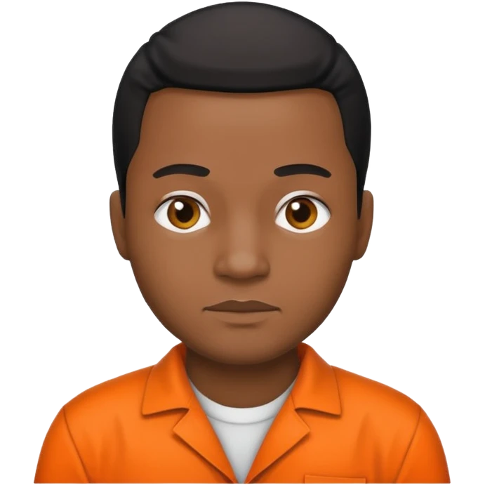 Black prisoner emoji