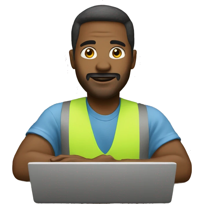 work on laptop emoji