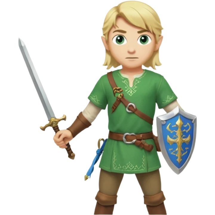 Link from the Legend of Zelda emoji