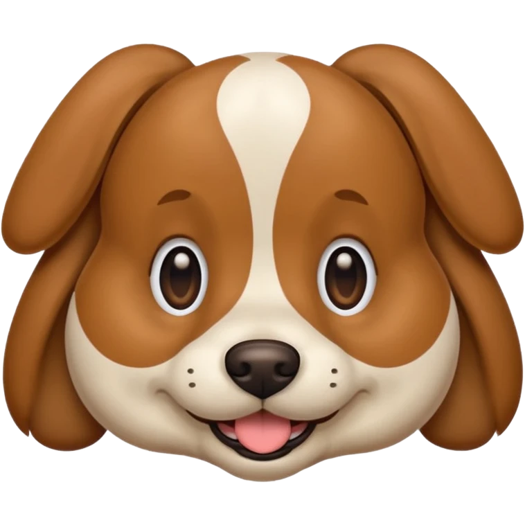 À dog  emoji