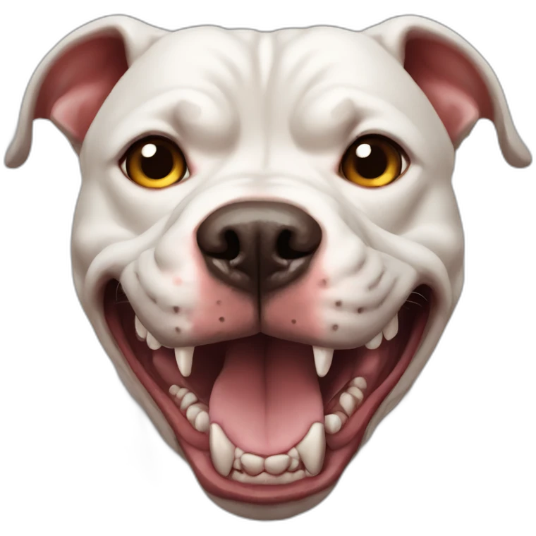 demonic pit bull emoji