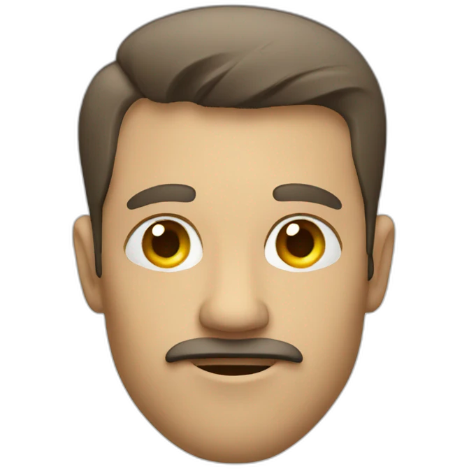 man thinking emoji