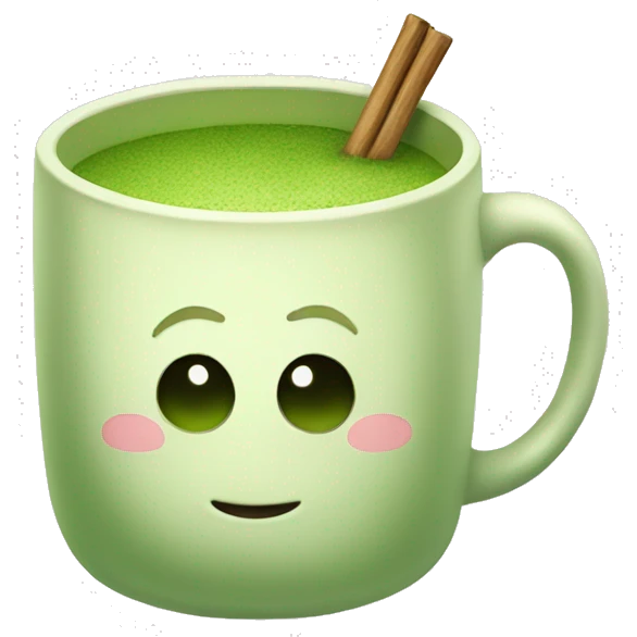 mug of matcha tea emoji
