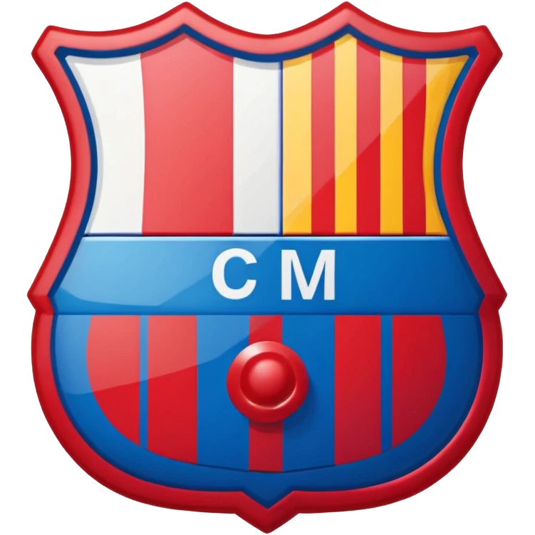 Barcelona logo in high quality emoji