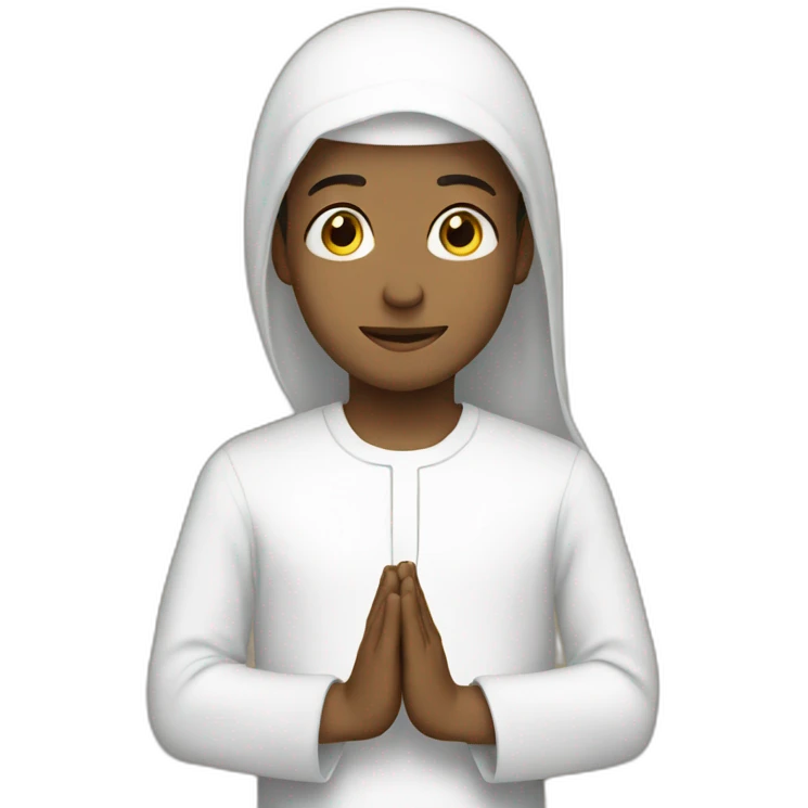 Muslim prayer emoji