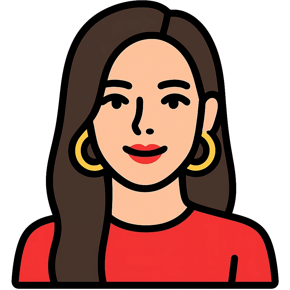 close-up portrait of Jisoo from Blackpink, modern and bold emoji