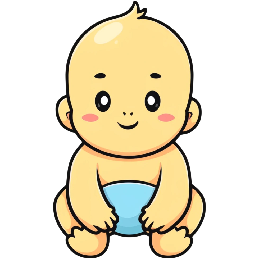 baby with oil emoji