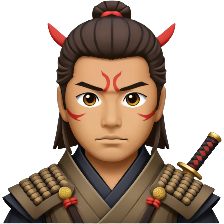 A Japanese Samurai emoji