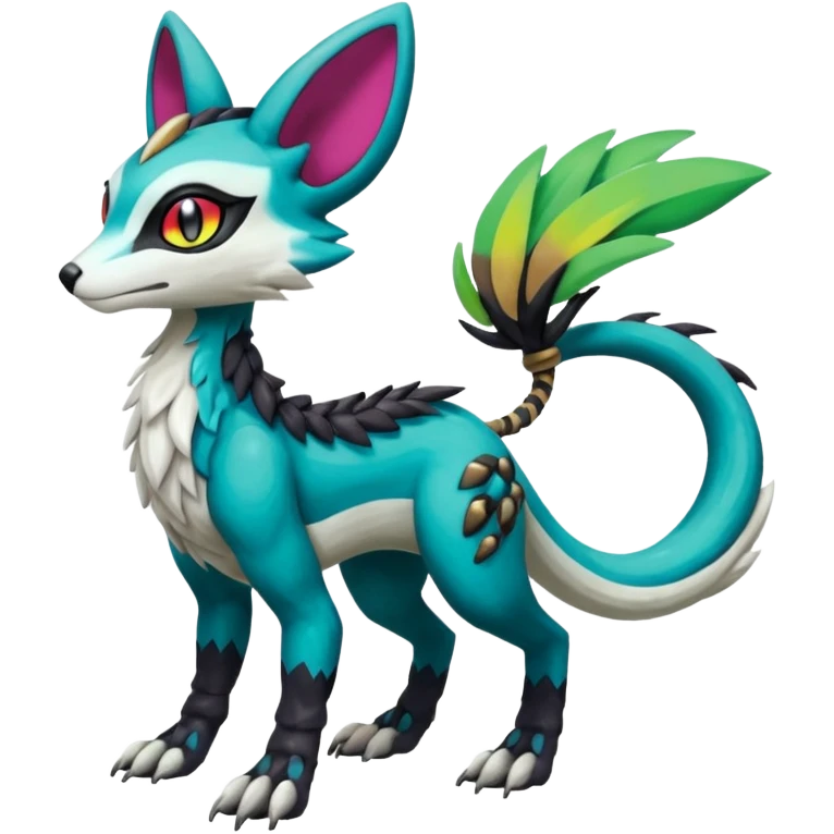 Meloetta-Vernid-Trico-Sergal-Protogen-Primagen-Pokémon-Fakémon-creature emoji