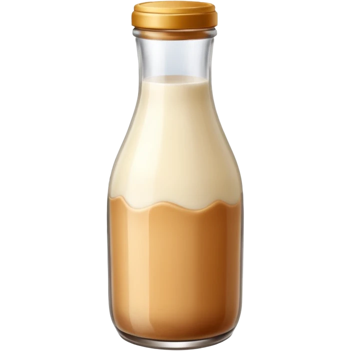 kurma milk in a bottle emoji