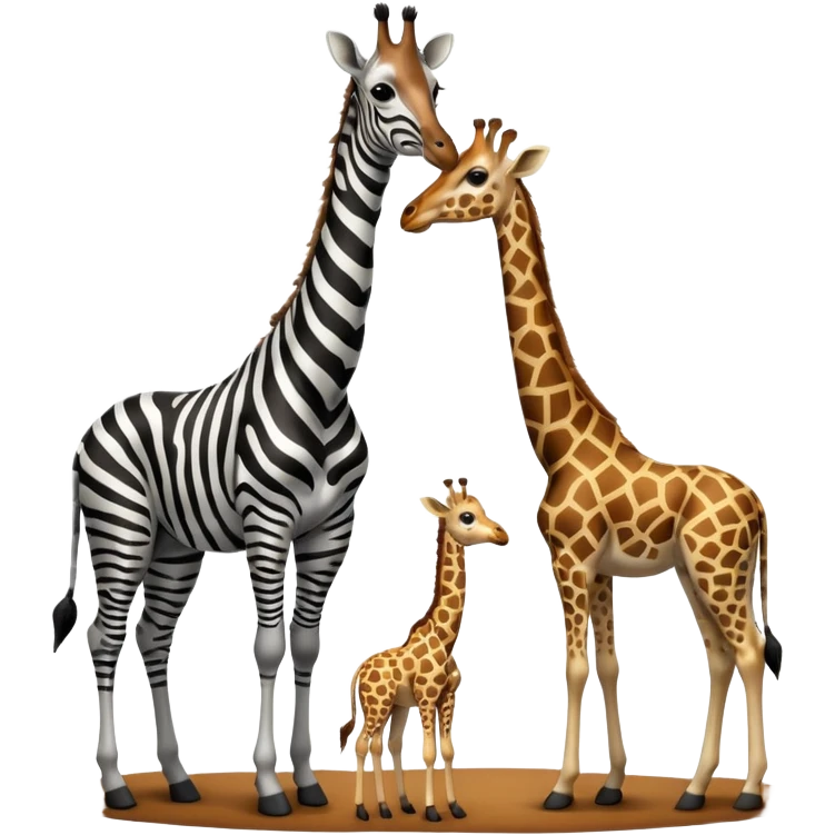 zebra giraffe emoji
