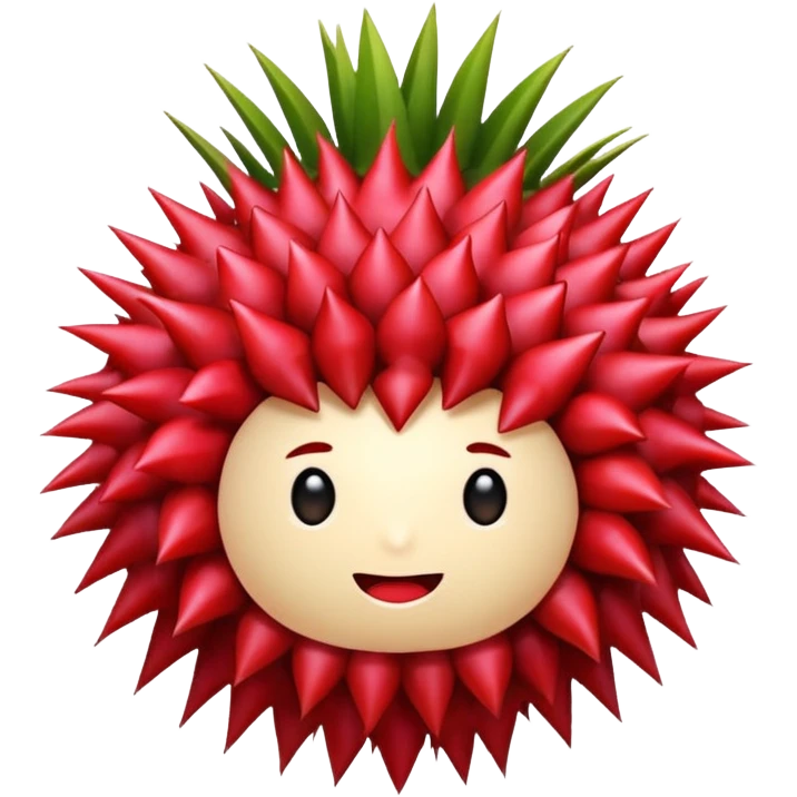 Rambutan emoji