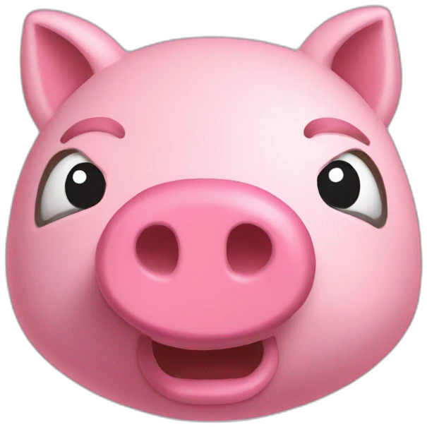 isometric-angry-pepa-pig emoji