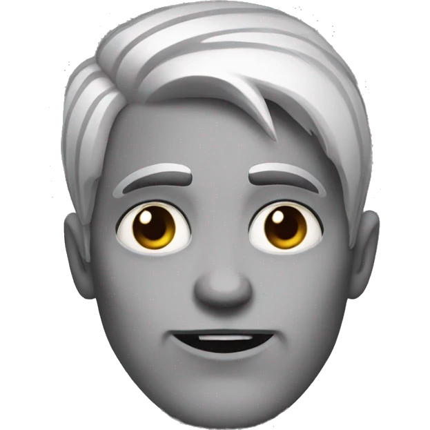 goth guy friendly emoji
