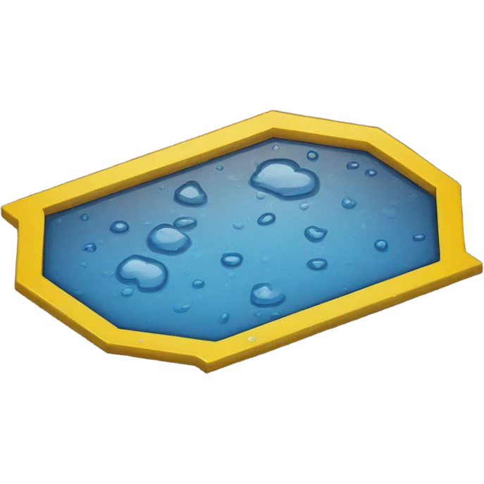 wet floor caution sign emoji