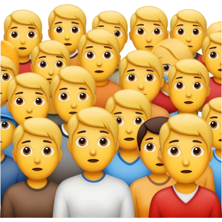 attentive spectators
 emoji