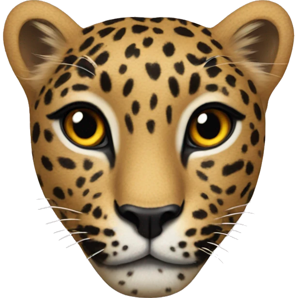 Leopard heart emoji