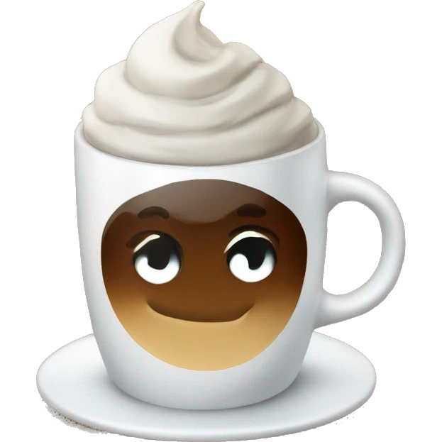 Coffee with ice  emoji