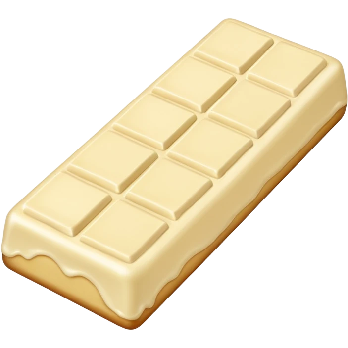White chocolate emoji