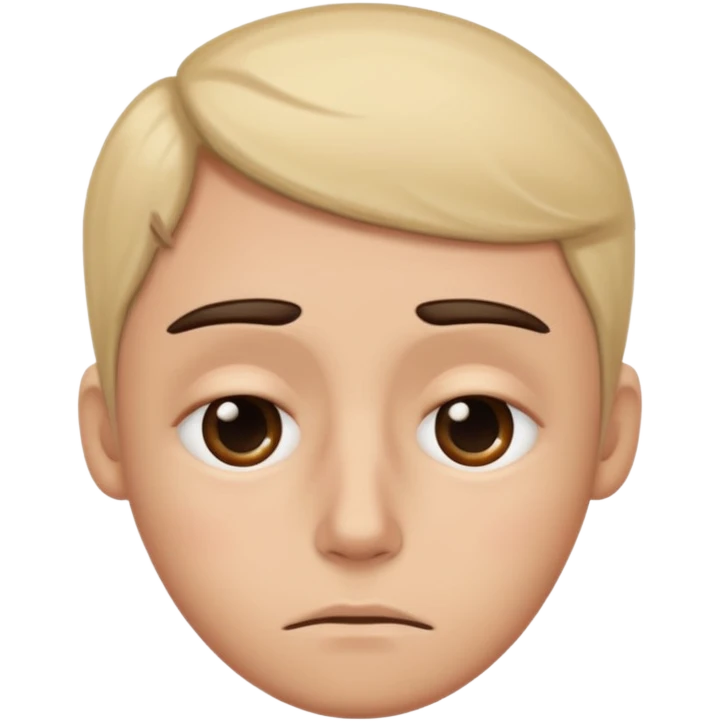 Person sitting tired emoji
