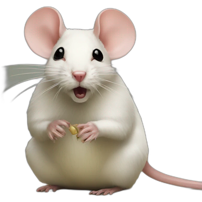 Pulp fiction taxidermy mice emoji