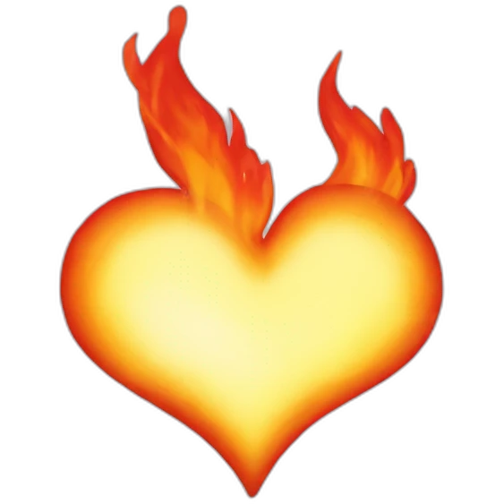 heart fire emoji