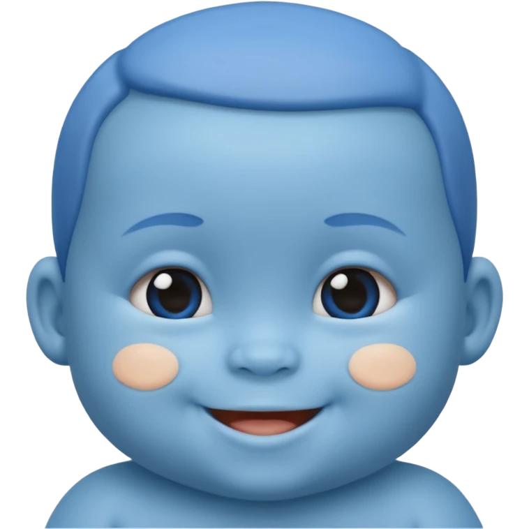 Bluebaby emoji