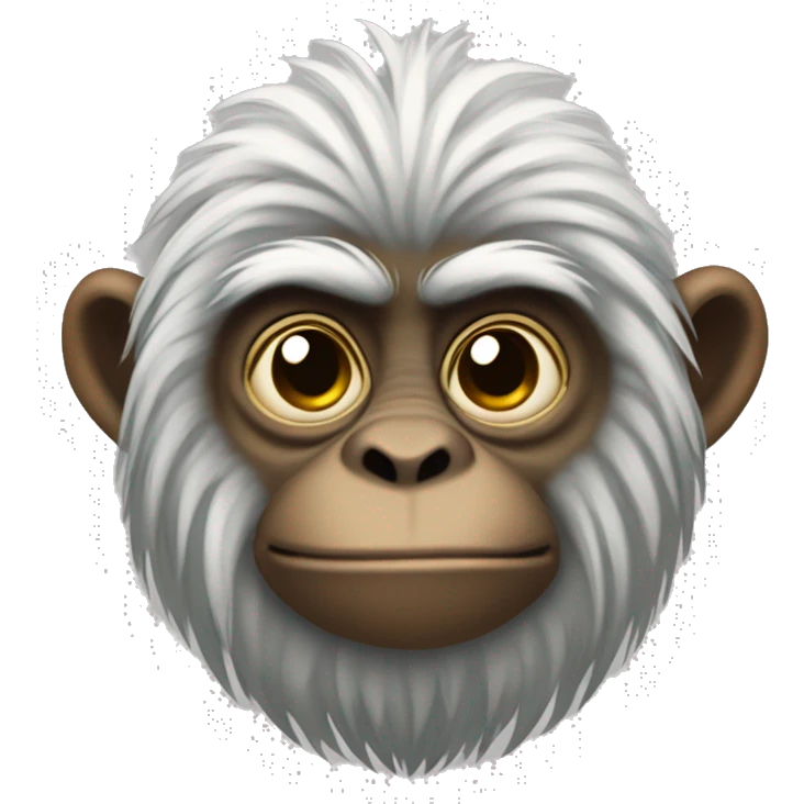 demiguise: Peaceful, ape-like creatures with the ability to turn invisible, sought after for their fur's ability to make invisibility cloaks. emoji