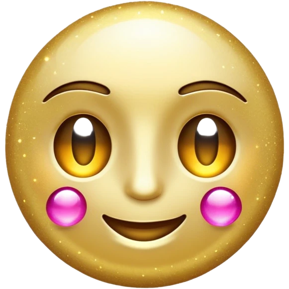wink emoji with sparkling effects emoji