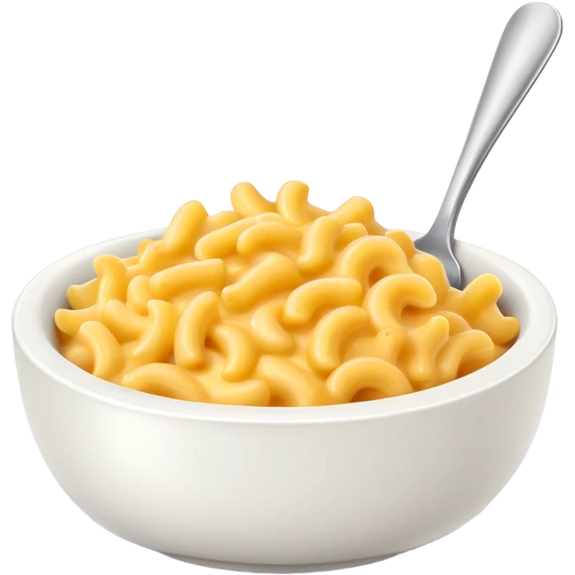 Mac and cheese emoji