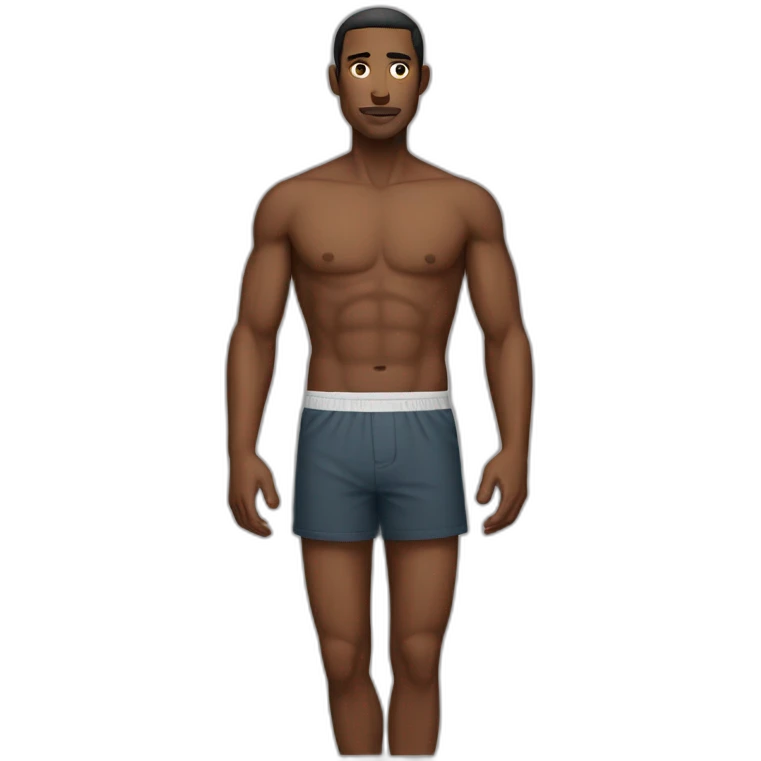 Man without boxers emoji
