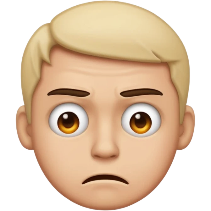 Fed up emoji face emoji