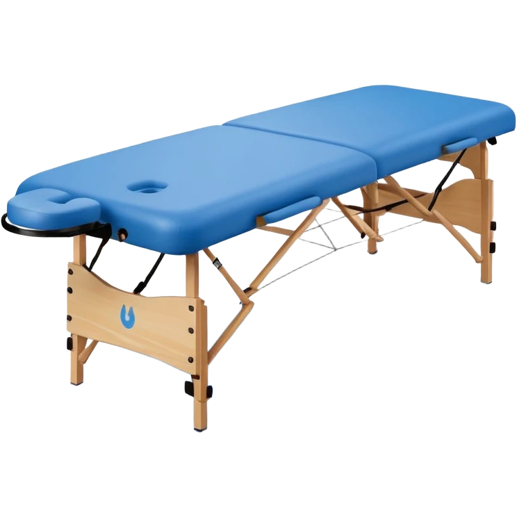 massage table blue emoji