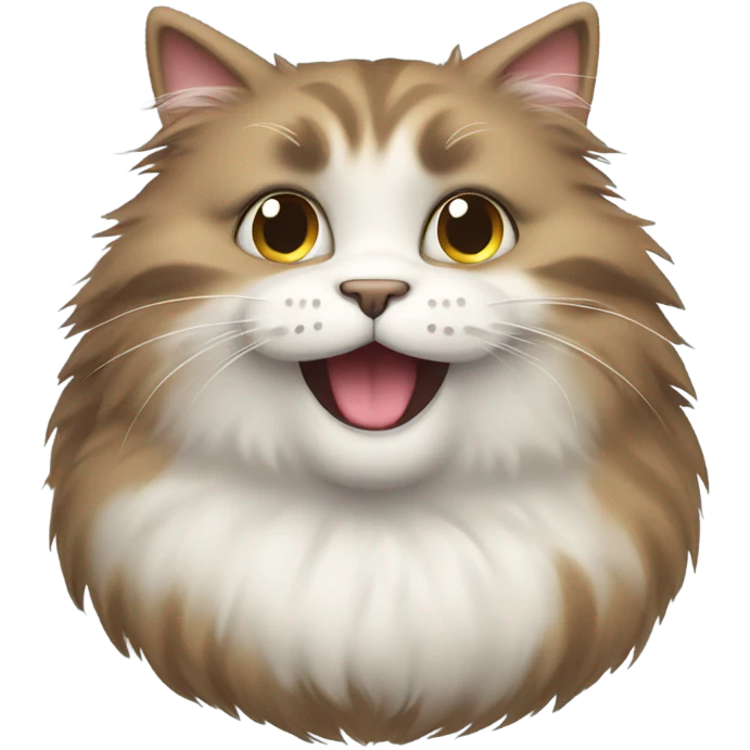 Fat cat  emoji