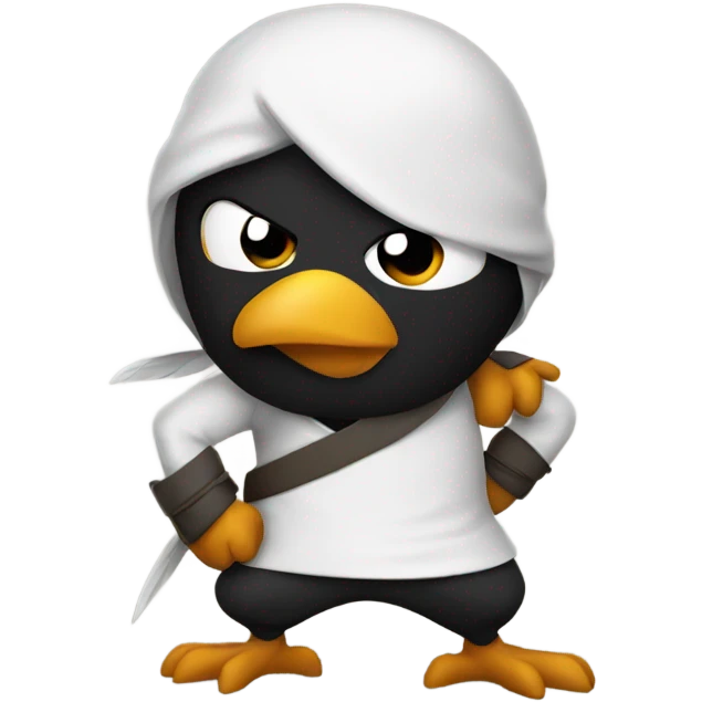 Ninja chicken emoji