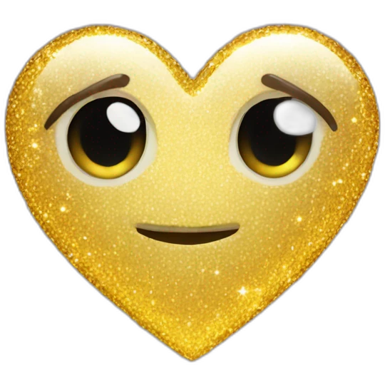 sparkly heart emoji
