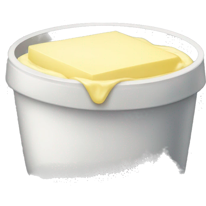 tub of margarine emoji