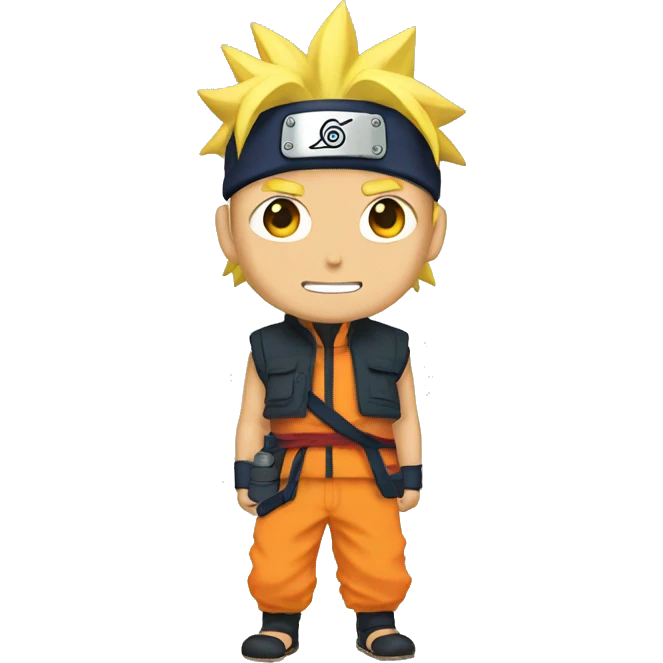 naruto in dectative emoji