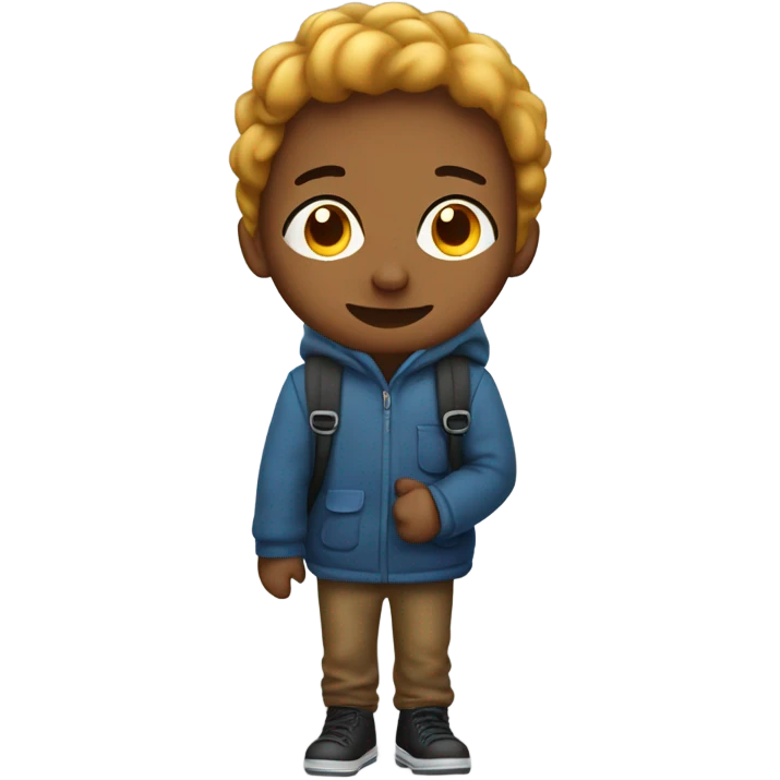 25 year old going to school in the cold emoji