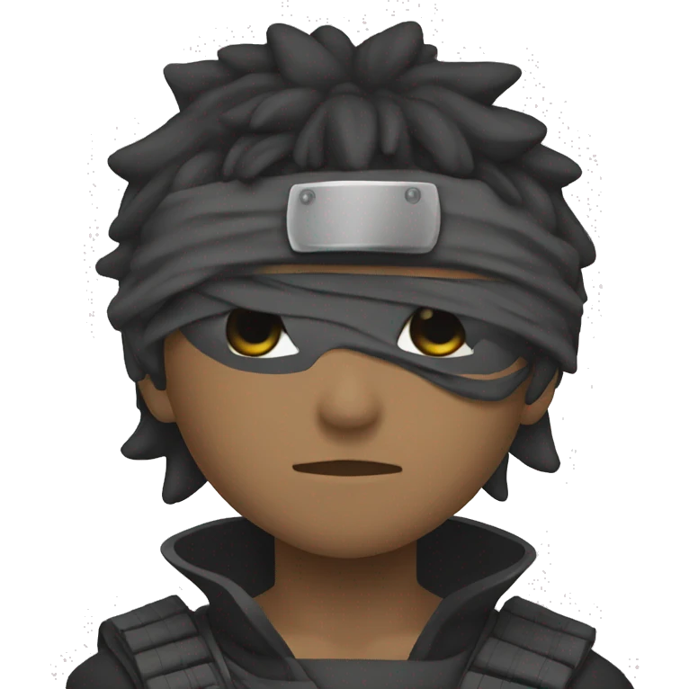 Cool ninja anime emoji