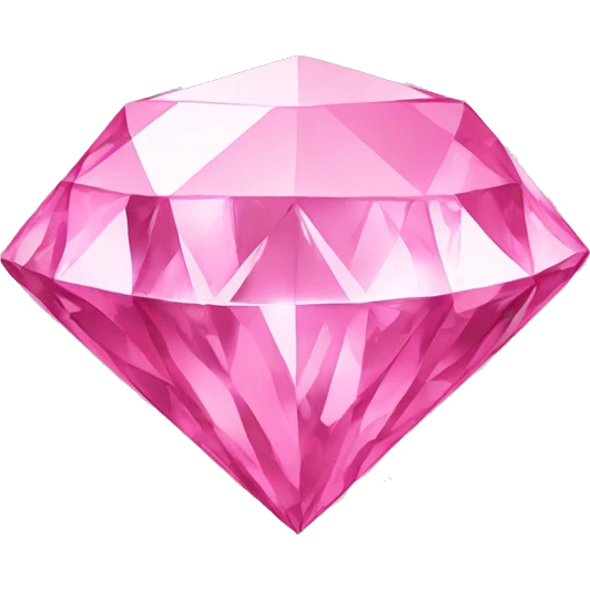pink diamond emoji
