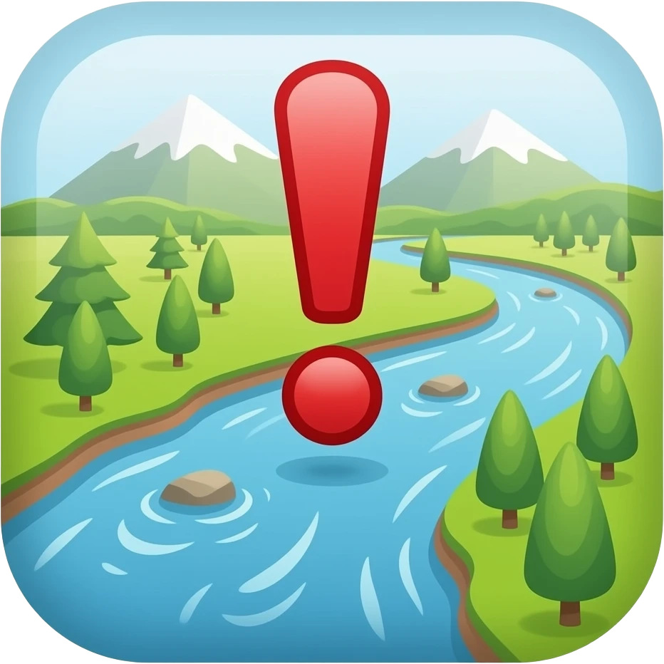 (dont include people)  Why do you always get rivered at the crucial moment?  (icon) emoji