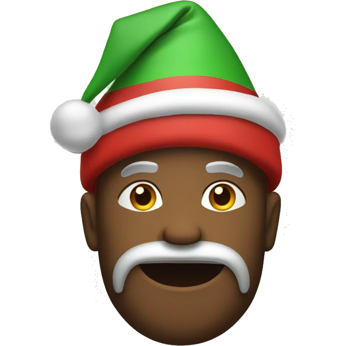wen ur wearing christmas hat emoji
