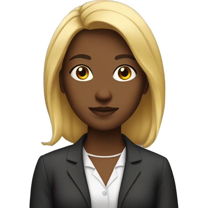 Political science girl emoji