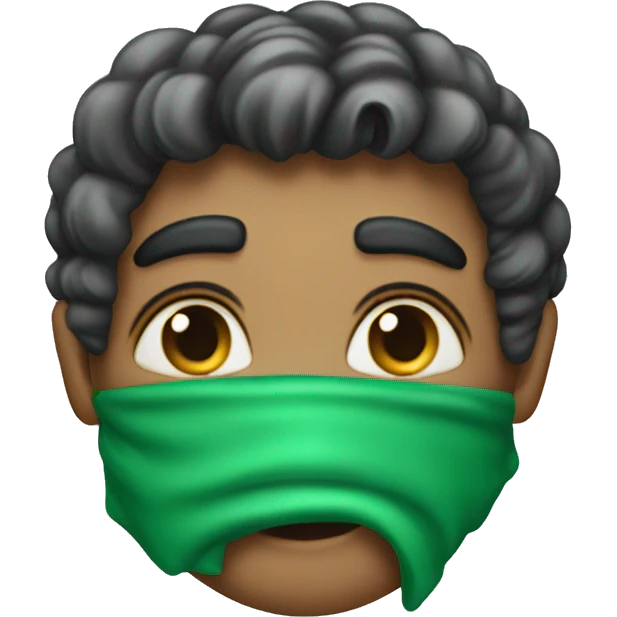 A esmerald heart emoji