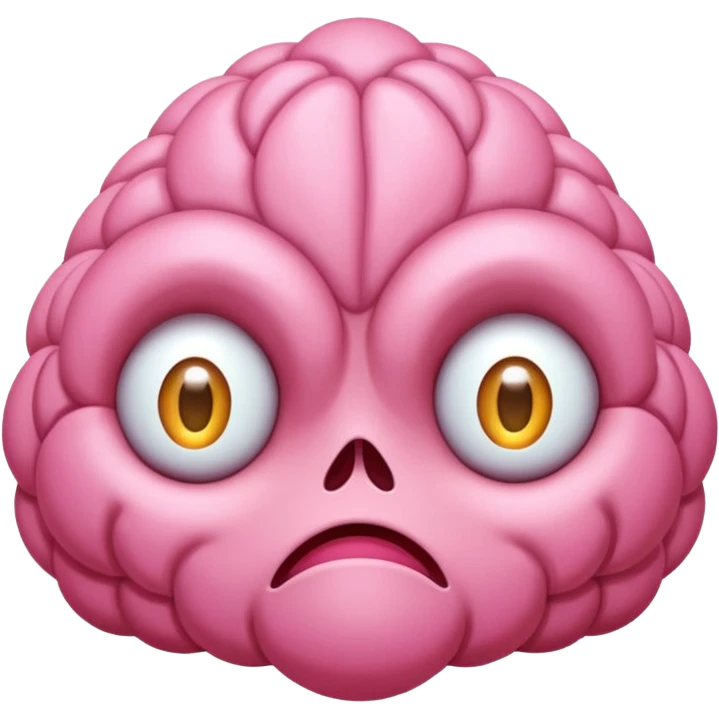Scared amygdala emoji